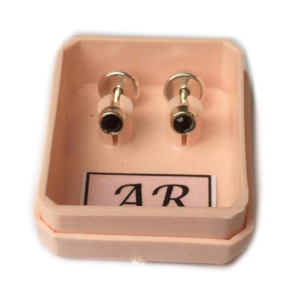 44 A-R Aro Plata 900 Susanito Mini Negro