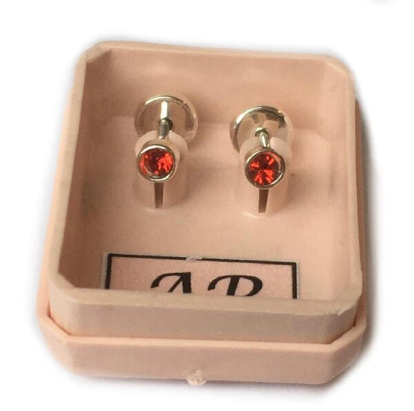 44 A-R Aro Plata 900 Susanito Mini Rojo