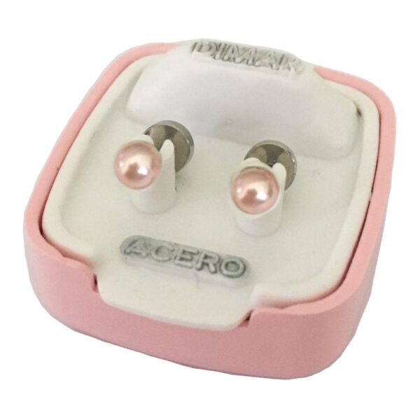 Acero Quirúrgico 316 Dimar Perla 3mm Rosa