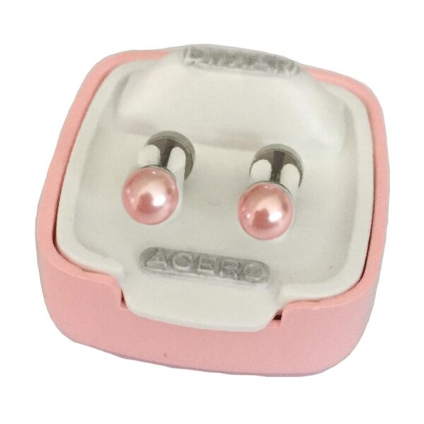 Acero Quirúrgico 316 Dimar Perla 4mm Rosa