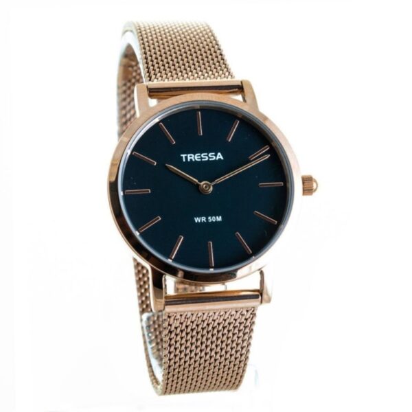 Reloj Tressa Bonnie Tejido Rose C/Negro