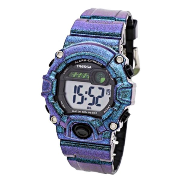 Reloj Tressa Telma Azul C/Brillos