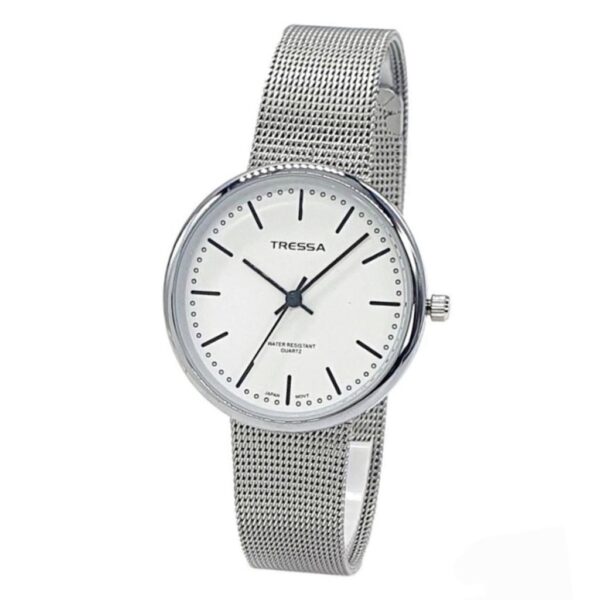 Reloj Tressa Toi Dama Plateado C/Blanco