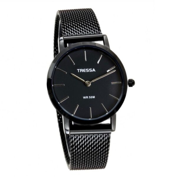 Reloj Tressa Bonnie Tejido Negro