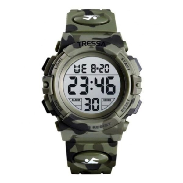 Reloj Tressa Boy Camuflado Verde