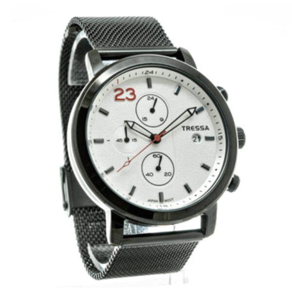 Reloj Tressa Elon Negro C/Blanco