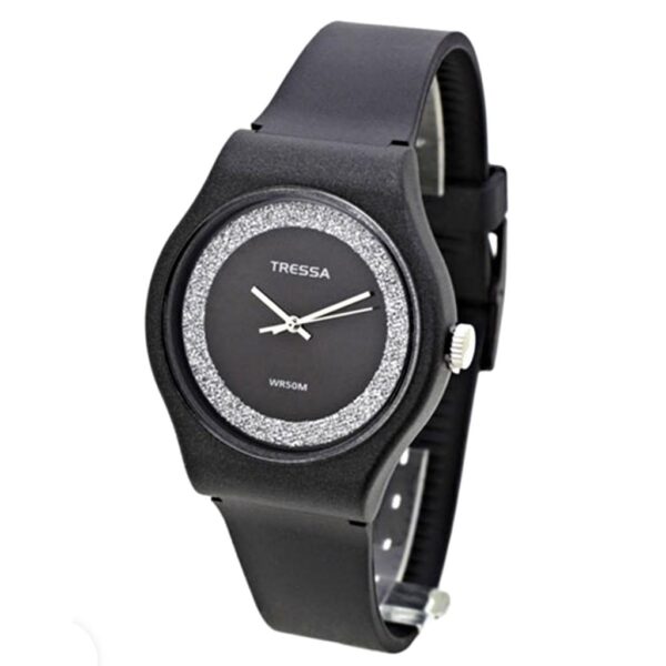 Reloj Tressa Fun Negro C/Brillos