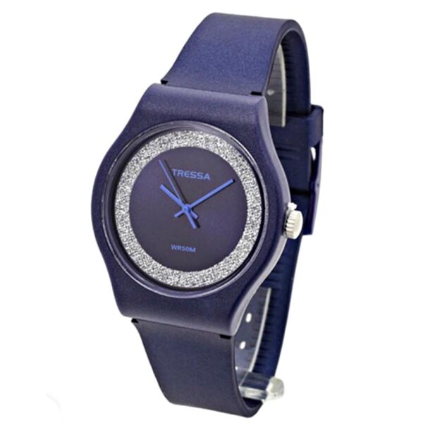 Reloj Tressa Fun Azul C/Brillos