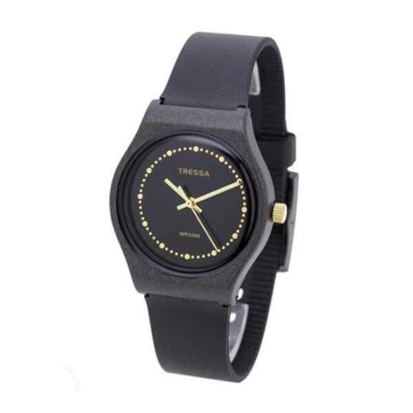 Reloj Tressa Funny Negro C/Dorado