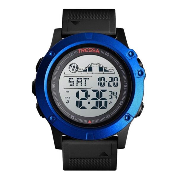 Reloj Tressa Indio Negro C/Azúl