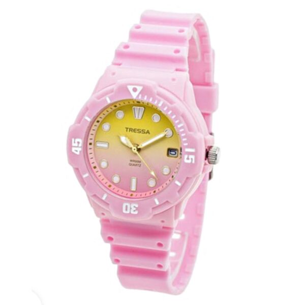 Reloj Tressa Joy Rosa C/Amarillo
