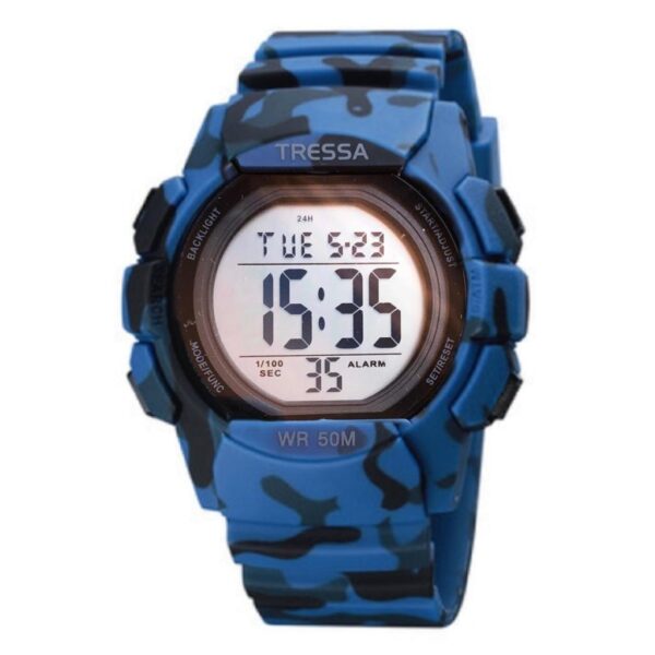 Reloj Tressa Ranga Camuflado Azúl