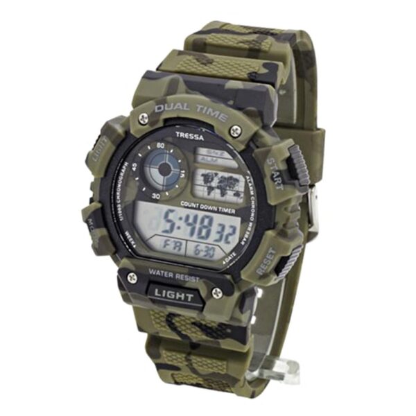 Reloj Tressa Space Camuflado Verde