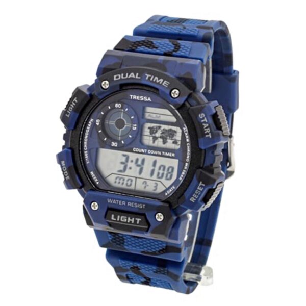 Reloj Tressa Space Camuflado Azúl
