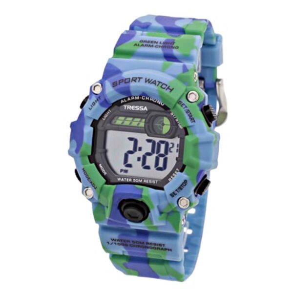 Reloj Tressa Telma Camuflado Celeste