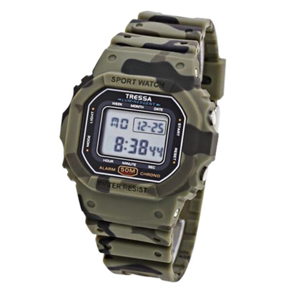 Reloj Tressa Trip Camuflado Verde
