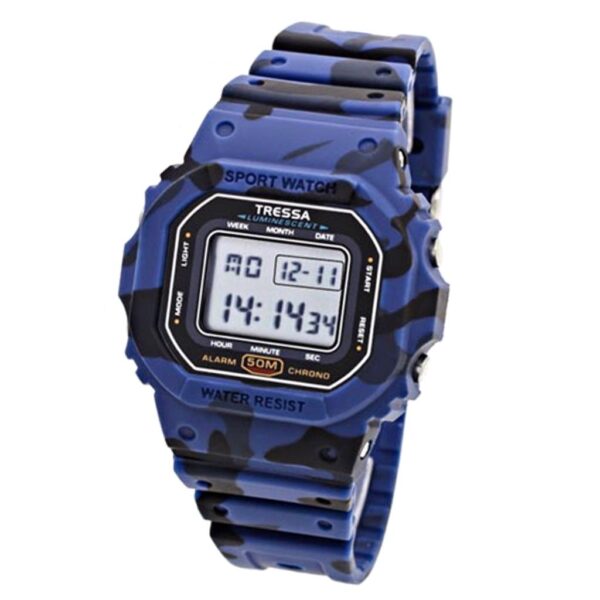 Reloj Tressa Trip Camuflado Azul