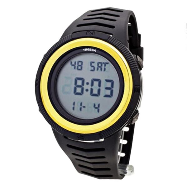 Reloj Tressa Yaris Negro C/Amarillo