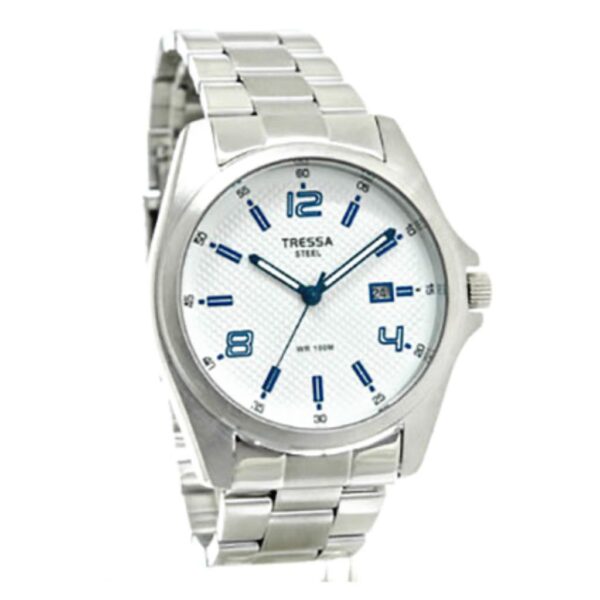 Reloj Tressa Trevor Blanco C/Números Azúles