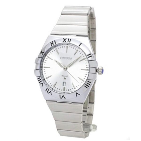 Reloj Tressa Novel Hombre Plateado