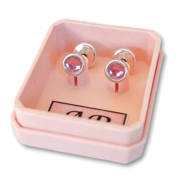53 A-R Aro Plata 900 Chaton Mini Rosa