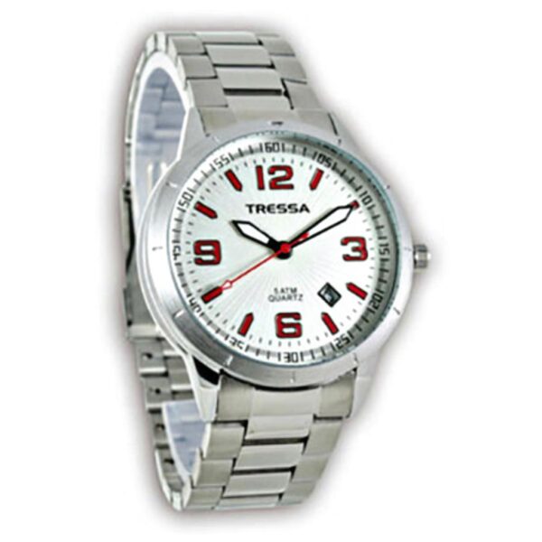 Reloj Tressa Oslo Números Rojos