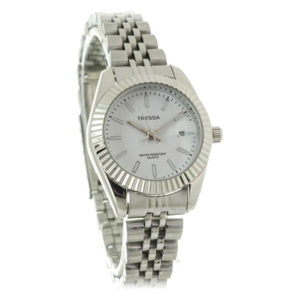 Reloj Tressa Crypto Dama Blanco C/Palitos
