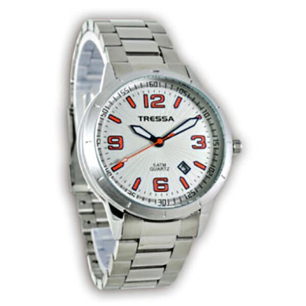 Reloj Tressa Oslo Números Naranjas