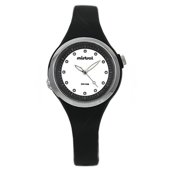 Reloj Mistral LAW-1213 Negro C/Plateado 07